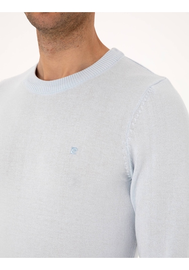 Pierre Cardin Erkek Açık Mavi Kazak /triko 50314192-vr003 Açık Mavi