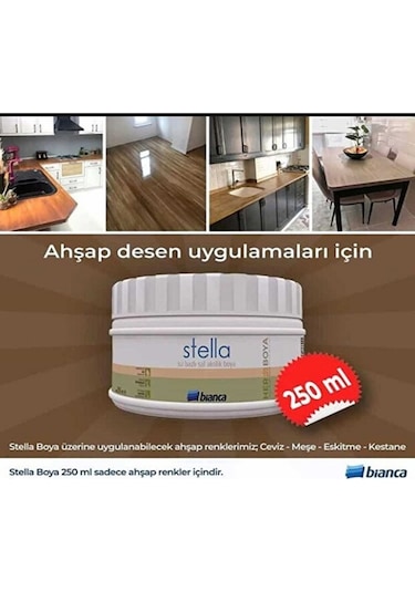 Stella Ahşap Renkler 250 Ml Diğer