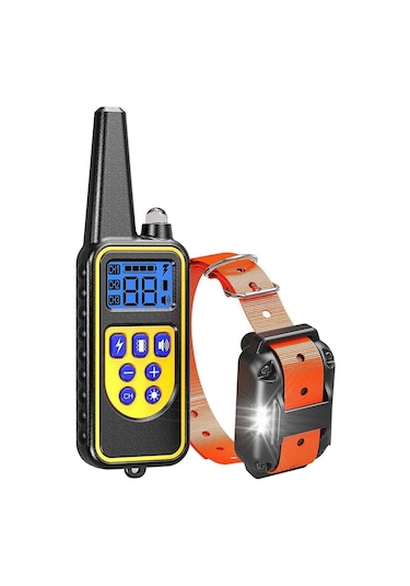 Ip67 Su Geçirmez Şarj Edilebilir Köpek Eğitim Tasması Otomatik Elektrikli Şok Köpek Tasması Evcil Hayvan Tasması Havlama Durdurucu Otomatik Köpek Tasması Köpek Eğitimi