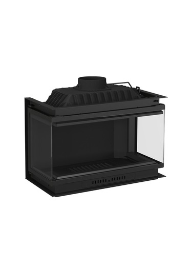 Echa Tech Klapeli Döküm Şömine Haznesi Üç Açık 800