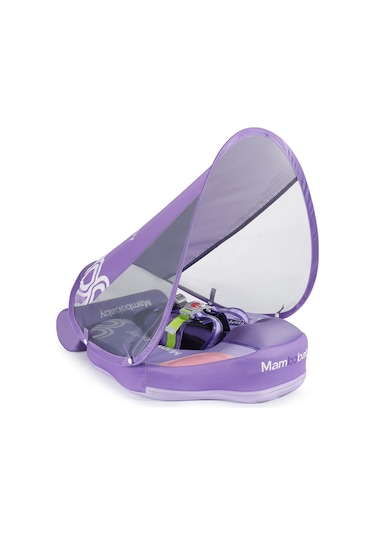 Mambobaby Şişme Olmayan Bebek Yüzme Şamandırası Yumuşak Mt3148pu-2 Mor