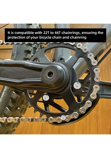 Mufunye Mtb Zincir Koruyucu: Alüminyum Alaşım, Kompakt Tasarım, Siyah/titanyum Renk Seçenekleri, Cg23/cg24 Modelleri Siyah