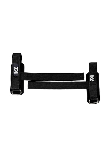 Torq Athletics Big Grip Pro Lifting Straps 2'li - Siyah Siyah