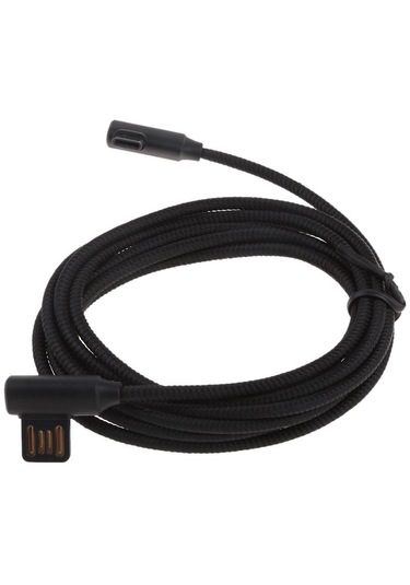 Homyl Naylon Örgülü Hızlı Şarj Usb C - A Kablosu 1,8 M 1.8m
