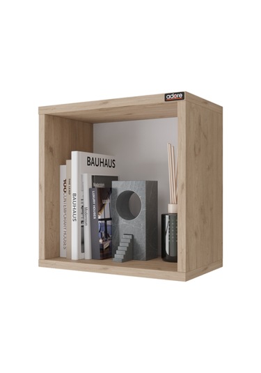 Rainbow Duvar Rafı-florida Meşe 33x33x19 Cm Meşe