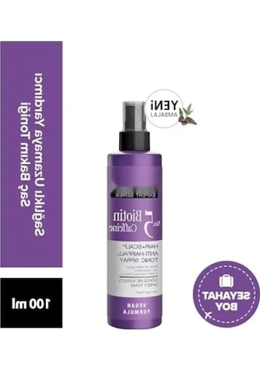 Saç Uzamasını Destekleyen Biotin Ve Kafein Tonik, 100 Ml