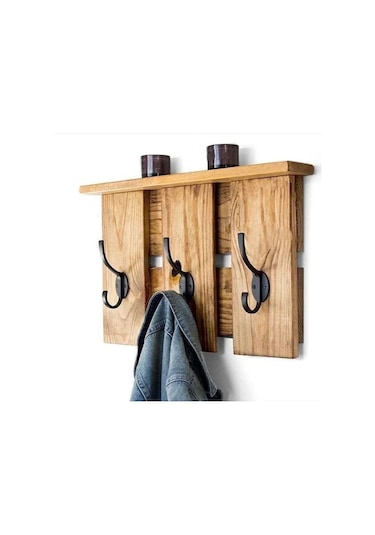 UMUTPARK AHŞAP 3 LÜ DUVAR ASKILIK. Meşe