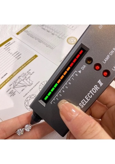 Flybuy İlham Veren Gümüş Moissanite Küpe - 1.50 Ct, 0.5-2 Ct, D Renk, Silver, 925 Gümüş, Kadınlar İçin, Lab Oluşturulan Elmas, Ccgt Sertifikalı Gümüş