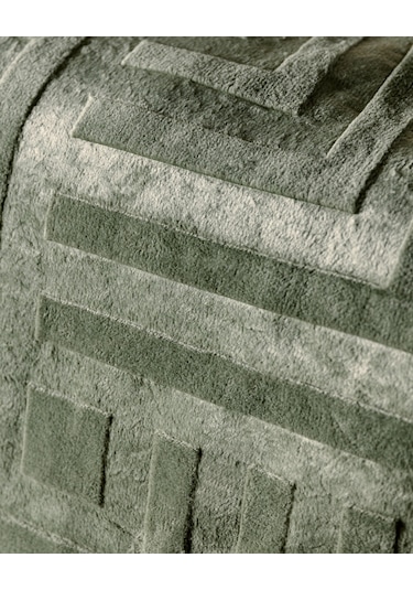 Madame Coco Clementine Vizon Emboss Battaniye Bat0000000021çift Kişilik-haki