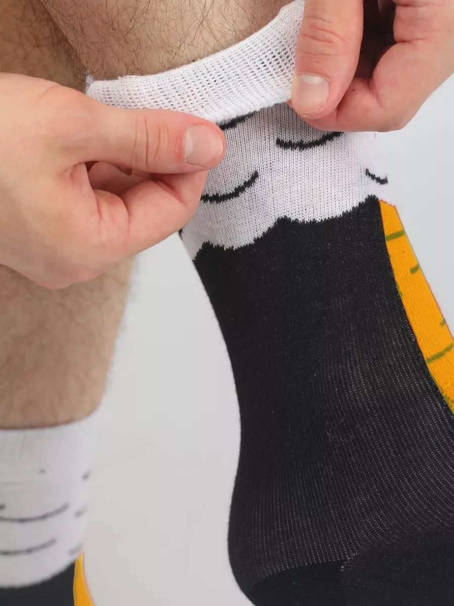 Morrah Komik Tavuk Patikli Çoraplar 1 Çift Arkadaş İçin Hediye 224908437 Siyah