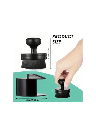 Fochsia 2 Adet Araba Lastik Parlatıcı Fırçası Standlı Oto Detay Temizleme Yıkama Fırçası Red