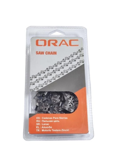 Orac Kesik Zincir 91 1.3mm 28.5 Diş Köşeli  + 1 Litre Zincir Yağı