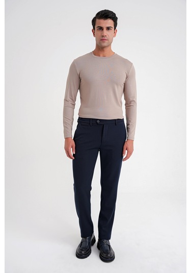 P 1200 Pantolon Comfort Lacivert Casual Lacivert