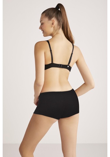 Kom Penny Genç Kız Boxer Siyah 001