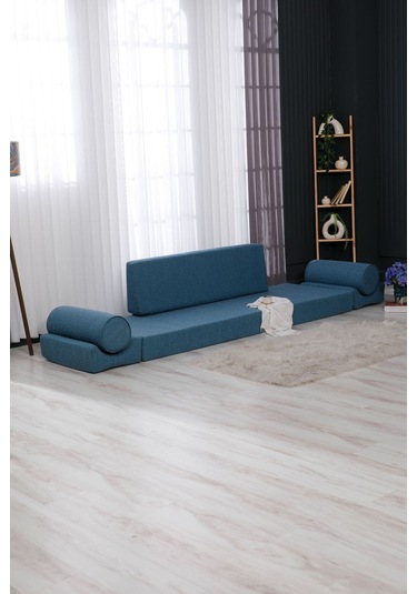 Prestigegolf Yer Kanepesi,yer Oturma Minderi ,şark Köşesi Mavi