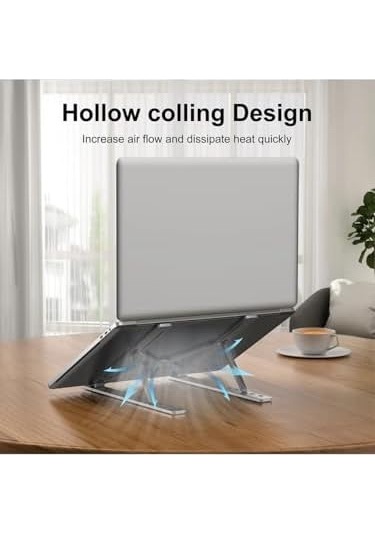 Daytona St-805 10-15.6'' Alüminyum Katlanabilir Laptop Dizüstü Bilgisayar Macbook Uyumlu Standı