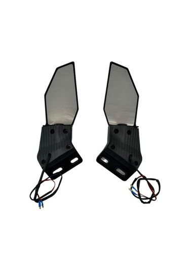 Motosiklet Ledli Garanaj Ayna Unıversal 360 Derece Dönen Ayna