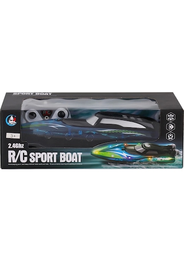 A3504-1 Kumandalı Şarjlı Spor Bot -canem Oyuncak
