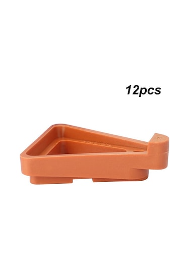 12 Adet Saksı Bitki Standı Saksı Rafı Tutucu Tencere Ayak Parmakları Kapalı Açık Bahçe Bitkileri Konteyner