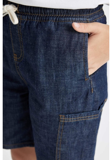 DeFacto Erkek Çocuk Jean Şort D2687A824SMNM34