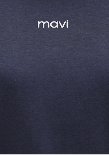 Mavi - Mavi Logo Baskılı Mavi Tişört 1612829-85315 Mavi