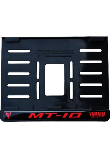 Yamaha Mt-10 Uyumlu 2 Plastik (15x24 Cm) Kırılmaz Plakalık
