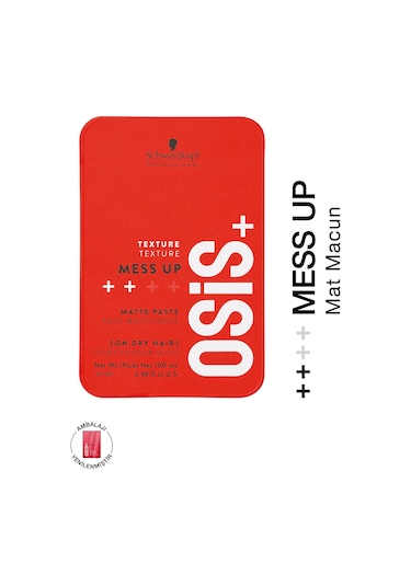 Schwarzkopf Osis Mess Up Mat Wax 100 ML