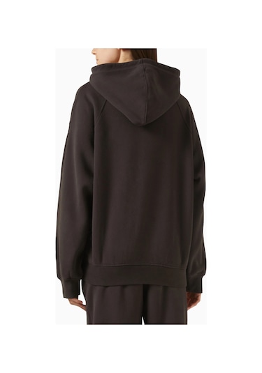 Represent Boyfriend Hoodie, Premium Brushed Fleece Kapüşonlu Sweatshirt Kahverengi