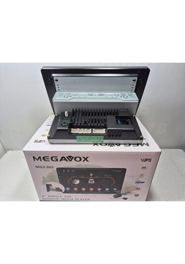 Megavox İnce Kasa Android Double Teyp 9" Qled 2 Ram 32 Hafıza Aşağı Yukarı Ayarlanan Tofaş Android