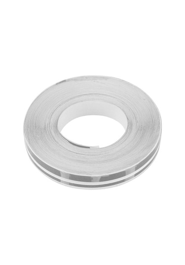 Cbtx 12MM 9.8M Kendinden Yapışkanlı Dekoratif Araç Şerit Bant Hattı Gri