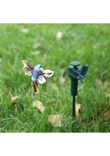 Besthome1 Güneş Enerjili Uçan Kelebek Ve Kuş - Doğal Hareket Bahçe Dekoru