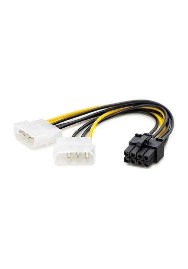 Gabble GAB-VGA8P Ekran Kartı 8 Pin Power Kablo Güç Kablosu