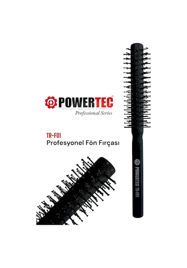 Powertec TR-701 Profesyonel Fön Makinesi + Vigo Difüzör Başlık + Profesyonel Fön Fırçası