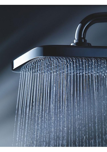 Grohe Tempesta System 250 Kare Duvara Monte Duş Sistemi, Yön Değiştiricili, Krom-Beyaz 26694000 Krom - Beyaz