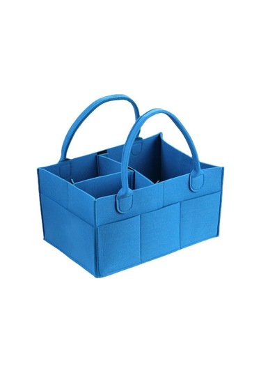 Eternal Luck Keçe Çocuk - Bebek Bakım Çantası - Mavi