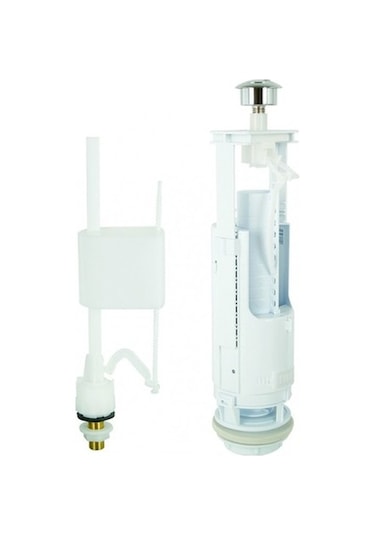 Nkp 3/6 Litre Çift Kademeli Basmalı Klozet Rezervuar İç Takım Beyaz