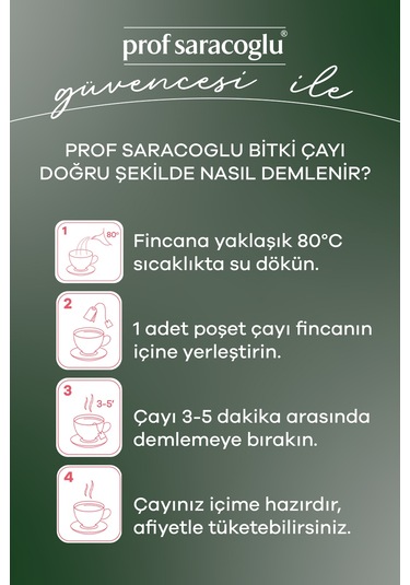 Prof Saracoglu Oğulotu Bitki Çayı 20'li