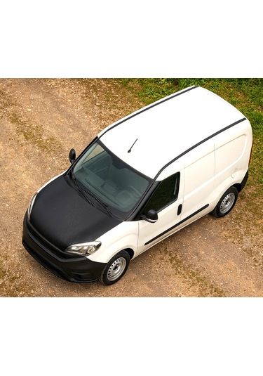 Fiat Doblo 2015 2021 Tam Kaput Maskesi Suni Deri, Araca Özel Uyum, Taş Ve Çizik Koruma 1 Adet