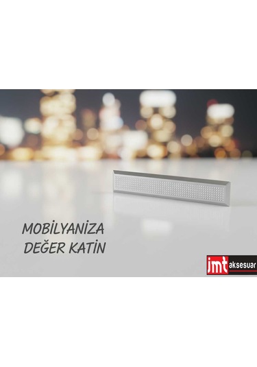 Lüks Monte 96 Mm Mobilya Çekmece Dolap Yatak Odası Şifonyer Genç Ve Çocuk Odası Kulpu Krom