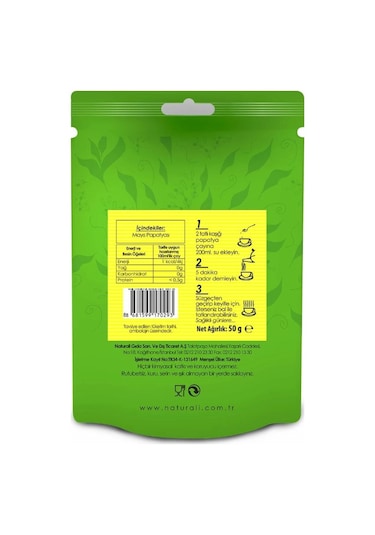 Naturali Papatya Dökme Bitki Çayı 50 G