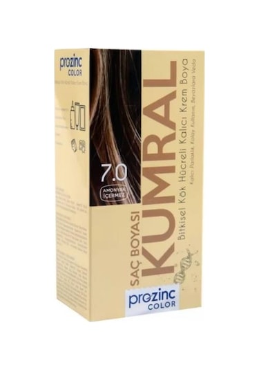 Prozinc Color 7.0 Kumral - Amonyaksız Bitkisel Kalıcı Saç Boyası