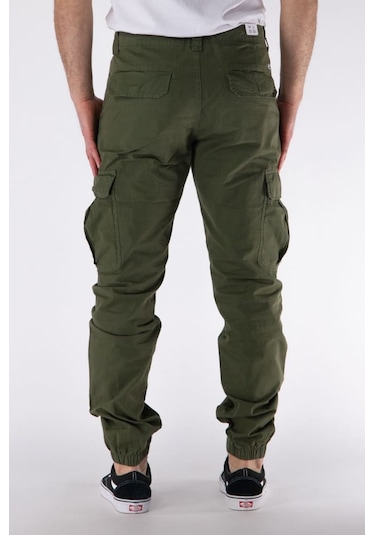 Tommy Hilfiger Erkek Tjm Ryan Kargo Pantolon - Yeşil Fatigue Green