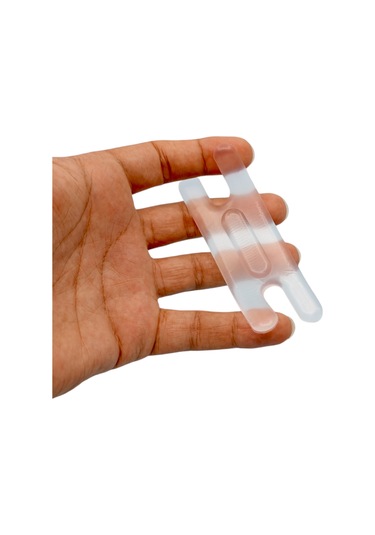 Akestoria Med Kare Şekli Ayakkabı Vurma Önleyici Silikon Önleyici 2 Adet 1 Çift Fc-027 Standart