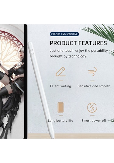 Singree Aktif Kapasitif Kalem Manyetik Yapışma Hassas Dokunmatik İos Android Telefon Tablet İpad Mini Pro Uyumlu