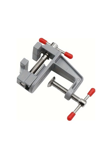 Fochsia 2 Adet Mini Mengene Dıy Aleminyum Masa Kelepçesi Hızlı Sabitleme