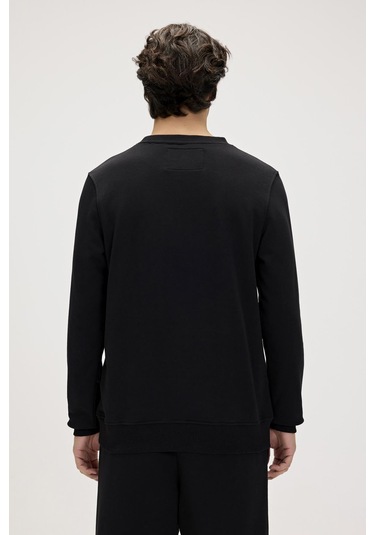 Bad Bear Panther Crewneck Siyah Erkek Sweatshirt 001