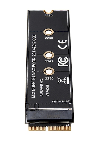 Xindoker M.2 Nvme Ssd'den Apple Macbook Air Pro 2013-2017 Ssd'ye Dönüştürücü Adaptör Kartı