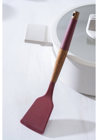 Evero Silikon Spatula - 28 Cm Kırmızı