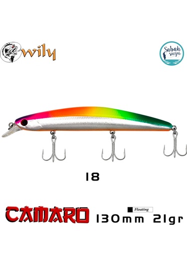 Wily Camaro 130F 13cm 21gr No:18 Maket Balık