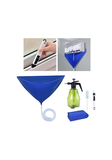 Suntek Klima Temizleme Kapak Seti Fırçası Su-şişesi-ile